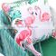 Custom colorful new design flamingo party print seat back cushion or pillow modern printed chair outdoor cushion