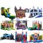 commercial use air blower inflatable combo bouncer jumping bouncy castle bounce house for kid