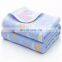 2020 new product 6 layers muslin 100% cotton muslin gauze stroller bath towel picnic travel swaddle blanket for baby