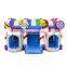 Big Inflatable Candyland Jumping Castle Combo Slide, Bounce House Slide