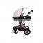 high landscape 3 in 1 low price baby stroller travel system pram set