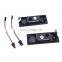 Carest 2PCS Error Free white 12V 24SMD led license plate light Fit for BMW 1 Series E87N E85 Z4 E86 6 Series E63 E64 Car Styling