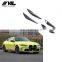 Modify Luxury 3Series 4Series G80 G82 Carbon Fiber Front Bumper Canards for BMW M3 M4 Coupe 2-Door 2021UP