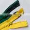 Wholesale manufacturer separable long by the yard slider plastic nylon zippers