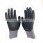 Optimal Price Nitrile Nylon Elastane Construction Gloves Excellent Oil Repellent Slip Resistant Micro Foam Gloves Automotive