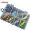 8pcs/set Sinking Metal Spoon Mini Fishing Lure Bass VIB Bait Fish Crank Set