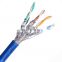 cat7 network cable SFTP 0.59mm 305m network ethernet PVC 1000ft cat7 lan cable cat7a