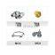 RF Coaxial jack female 4 holes flange RF connector