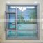 Modern luxury aluminium alloy frame glass awning window price for garden