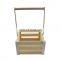 Custom Antique Rustic Portable Wooden Fruit Storage Basket