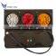 Universal Truck Round Stop Tail Light Rear Combination Lamp  Of 100% Waterproof  LED  Light