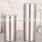 20oz Stainless Steel Sublimation Straight Beer Tumbler with Handle