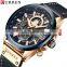 CURREN 8380 curren manual men quartz watch big dial calendar luminous designer watches famous brands men