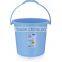 Round Plastic Large Bucket with Lid and Handle