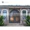 Apartment Decorate Arches Villa Entrance Iron Glass Main Door Grill Design
