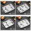 Stainless steel dining plate