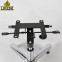 5-Leg Swivel Chair Base Iron Steel Chrome Adjustable Metal Height Office Leisure Outdoor Living Room Workshop Laundry Leg