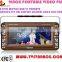 2014portable video player newest 15.1inch big screen 3d full function portable video player