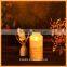 lycas icandle home decoration multicolored real flame wax LED candle