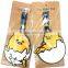 2016 New design lazy egg yolk pvc luggage tag