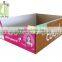 Underwear Carton Display Cardboard supermarket Dump Bin for retail