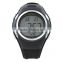 DW177 Black color Digital Rubber Chrono, Timer, Alarm ,heart rate monitor watch