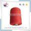 Red color 100% cone polyester sewing thread