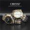 Fashion 2016 Chenxi Branding Stainless Steel Gold Quartz Watch