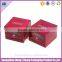 Glossy paper white ink printing cosmetic box luxury with inside holder