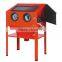 220L capacity vertical sandblast cabinet