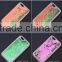 Luxury crystal pc cases with oil painting handphone accessories for iphone