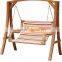 2013 hot sale high quality wooden swing chair with canopy