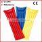 inflatable air mattress red color and logo printed for adults