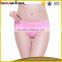 Pure color lightweight girl panty soft comfort seamless sexy underwear lady
