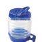 High quality portable plastic collapsible beverage dispenser coffee cup dispenser