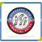 Fabric patch manufacturer hang embroidery badge for garment/cap