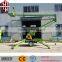 telescopic hydraulic trailer towable boom lift