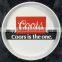 customized printing anti-slip waiter serving tray round shape