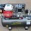 100L 5.5HP 65mm*2 cylinder gasoline engine piston air compressor