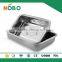 Wholesale 7cm High Stainless Steel Cheap Bulk Dinner Plates