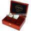 Delicate Glass Lid WoodenTea Bags Box Wooden Tea Set Storage Box