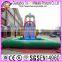 Double Arch Inflatable Water Slide With Big Pool