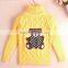 Little bear render turtleneck Children's sweater