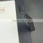 A5 black pu leather custom business notebook with magnetic closure