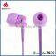 customized logo promotion earphone & earbud with ce rohs