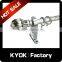 KYOK luxury style plastic curtain finials,aluminum curtain poles,durable curtain bracket