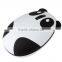 USB 1200dpi New Recharging Panda Cartoon 2.4G Optical Precise Wireless Gaming Game Mouse Mice 1.5v Durable