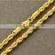 women female fashion gold thin stainless steel long link chain necklace