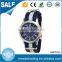 young man latest nylon band alloy case waterproof japan movement wholesale custom promotional watches