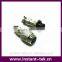 INST 4pin 4 pole 4 pin female right angle metal connector